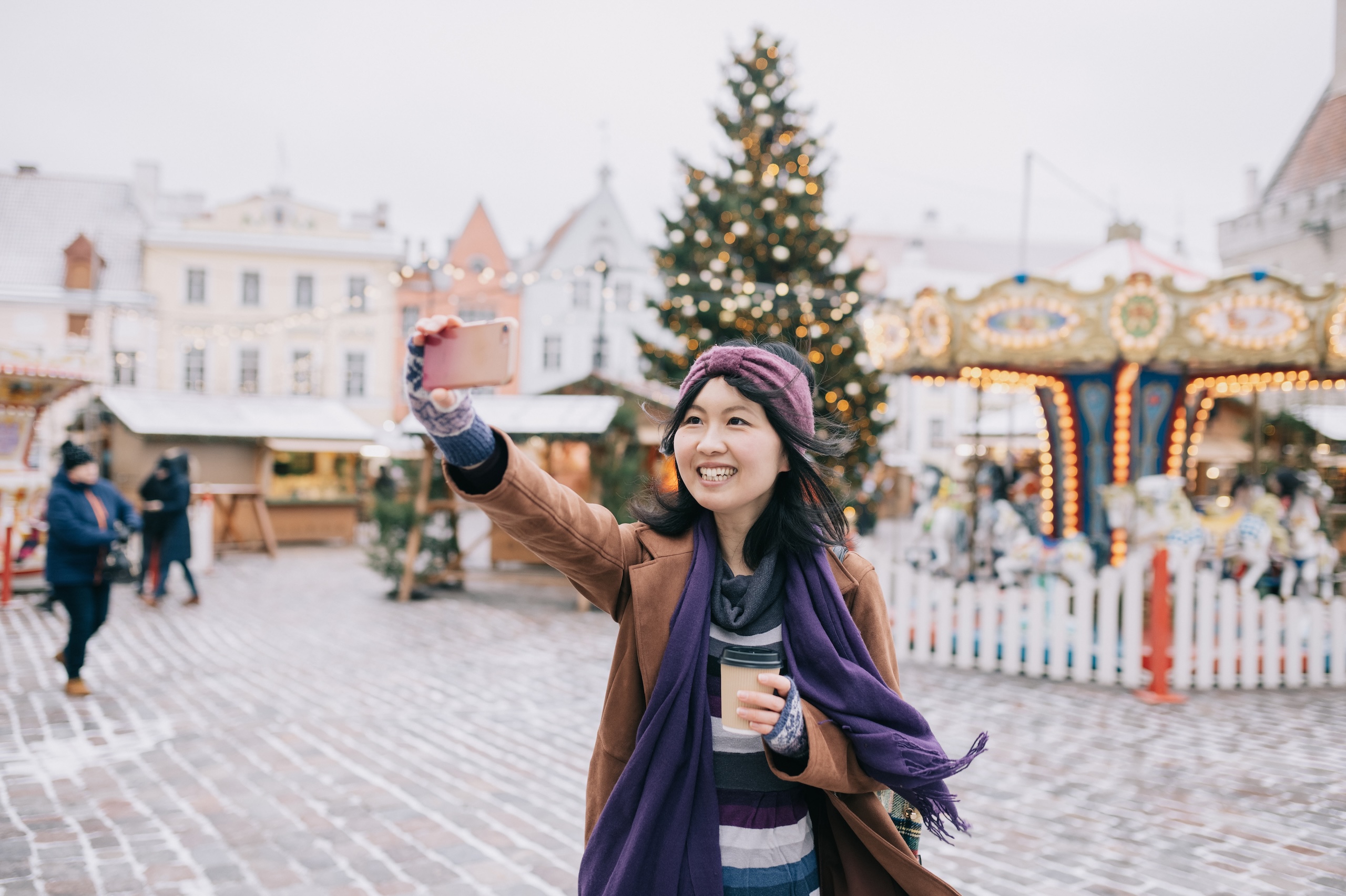 Christmas market in Tallinn old town
