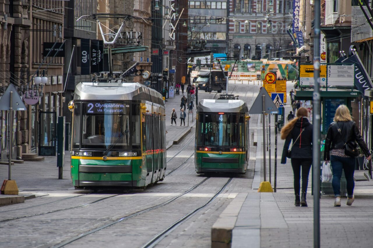 ヘルシンキのトラム