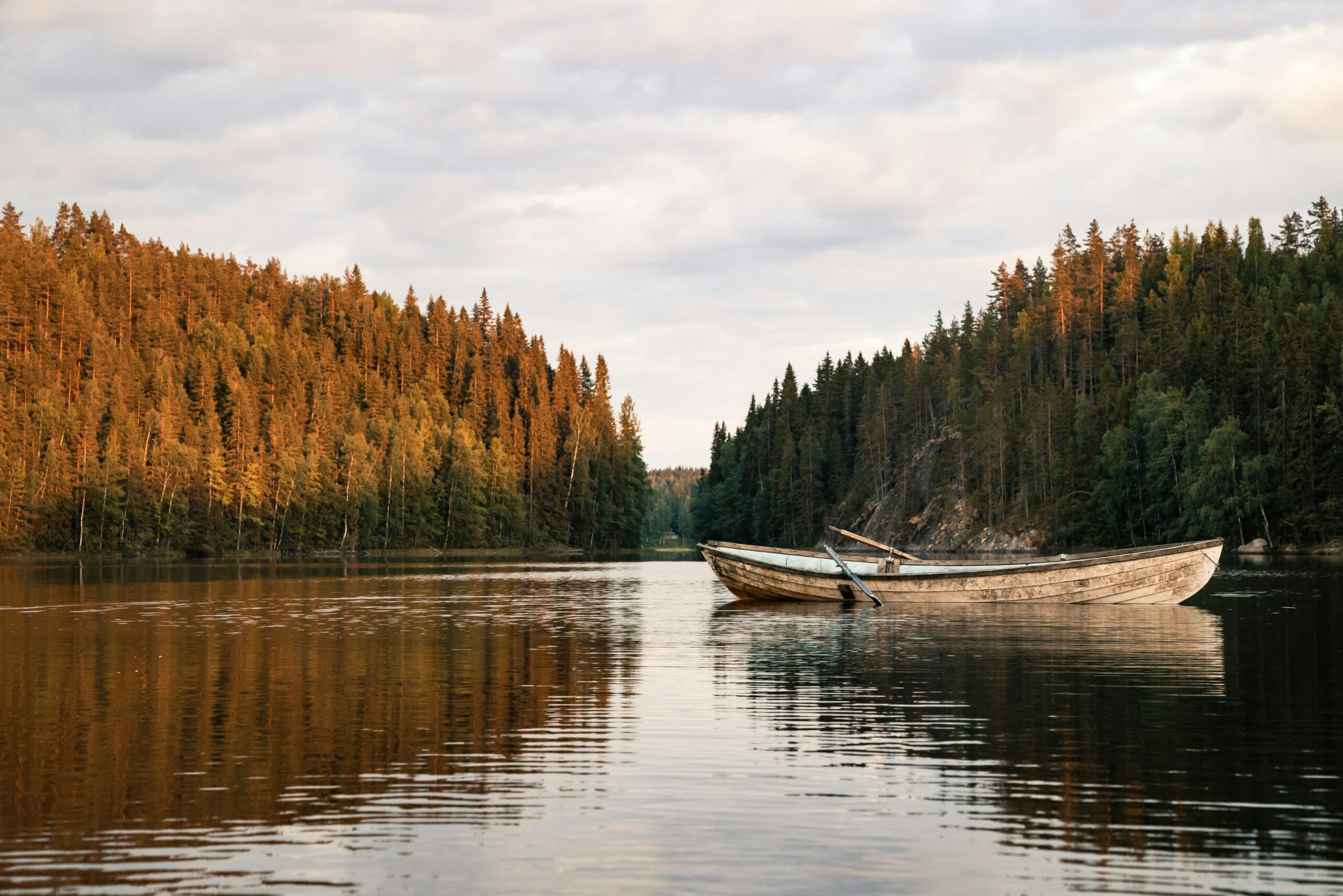 Lake view in Finland